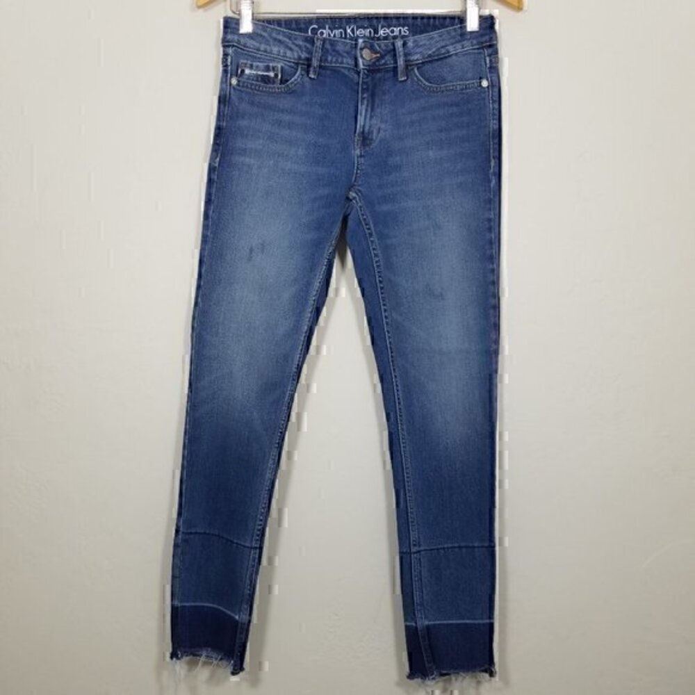 Calvin Klein Two Tones Skinny Jeans Size 28